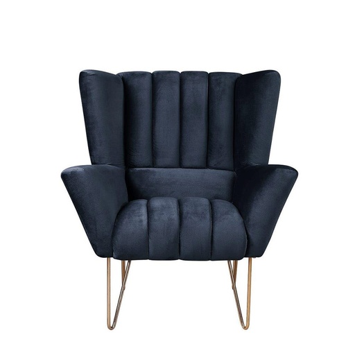 [SOF-Dan-00510] Single Seater Clarence Fabric Sofa